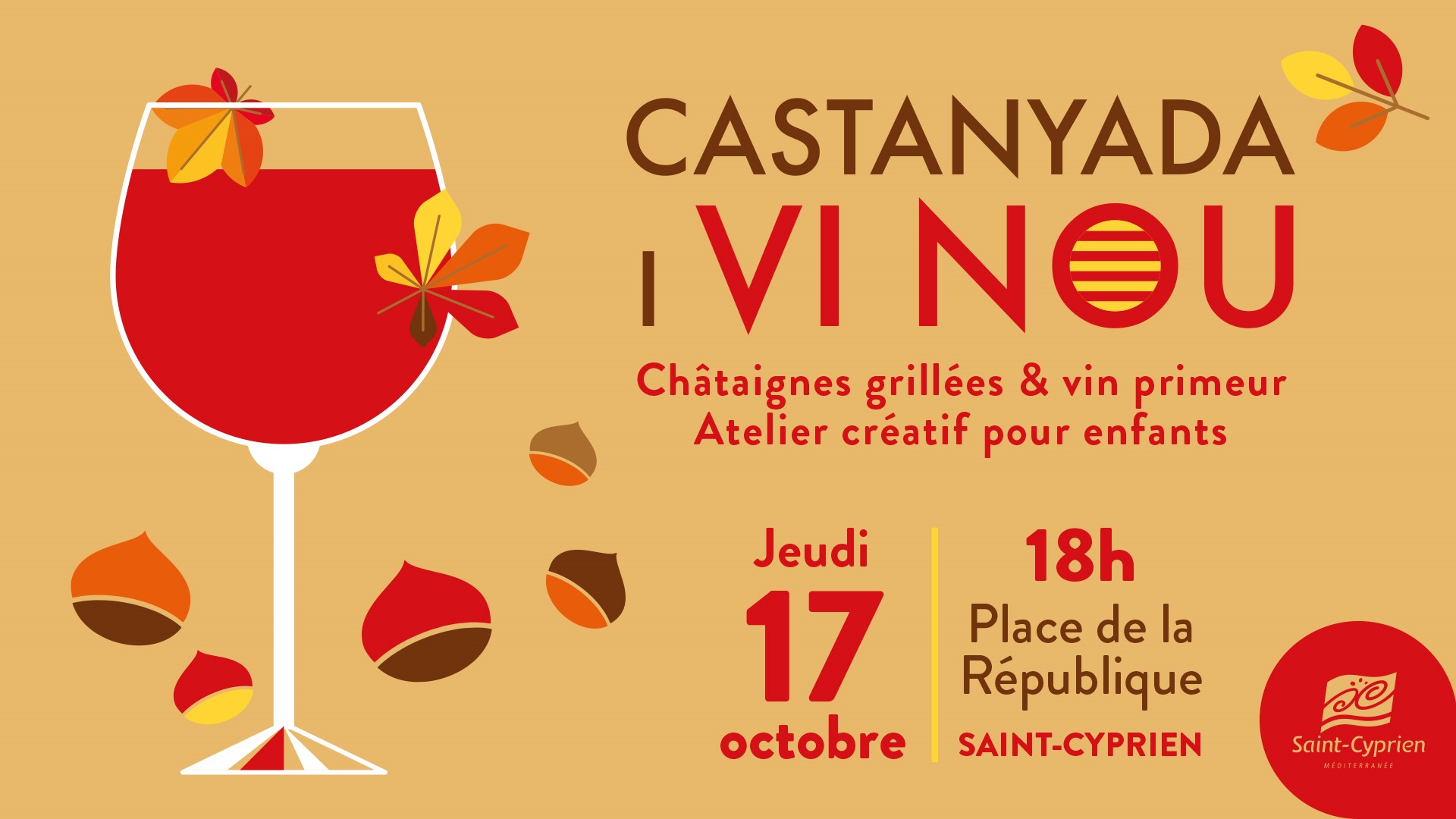 Jeudi 17 Oct : La Castanyada arrive !