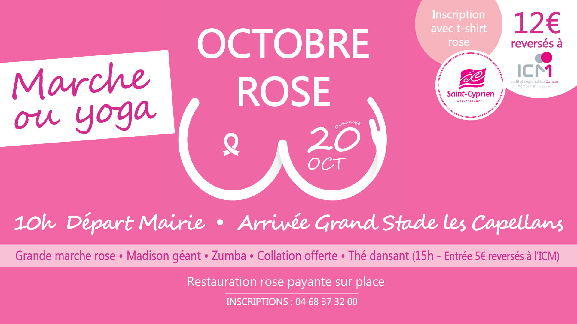 “Octobre rose”, c’est reparti !