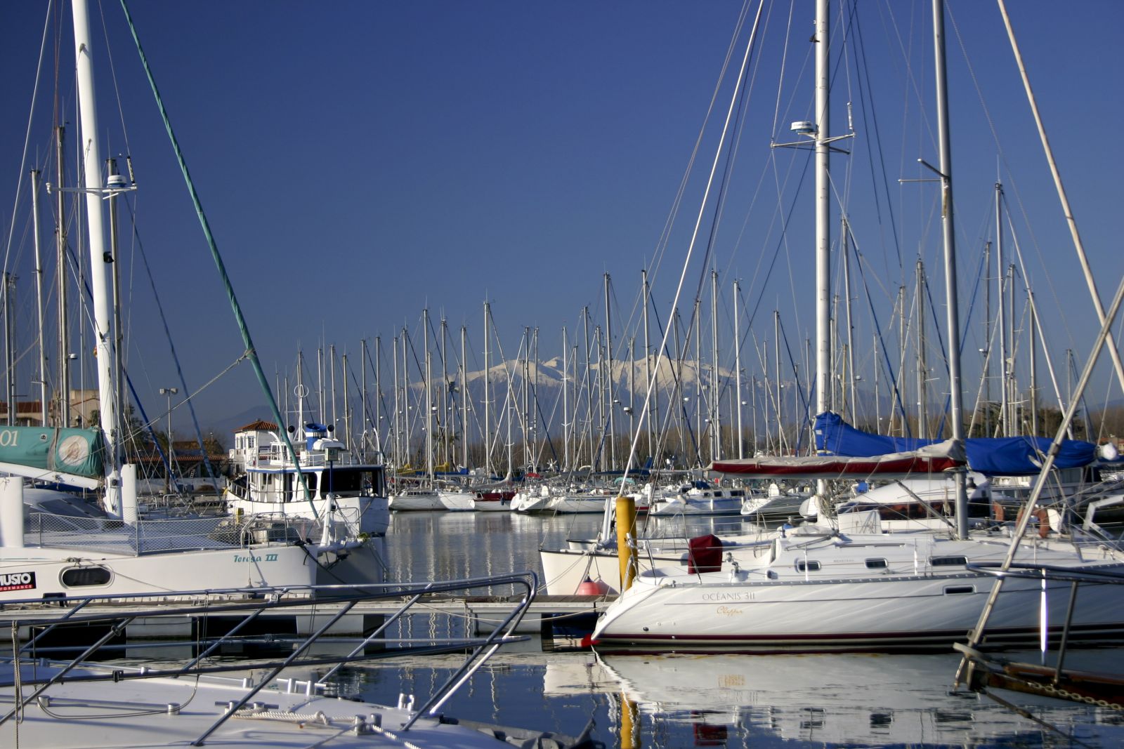 Le port de Saint-Cyprien