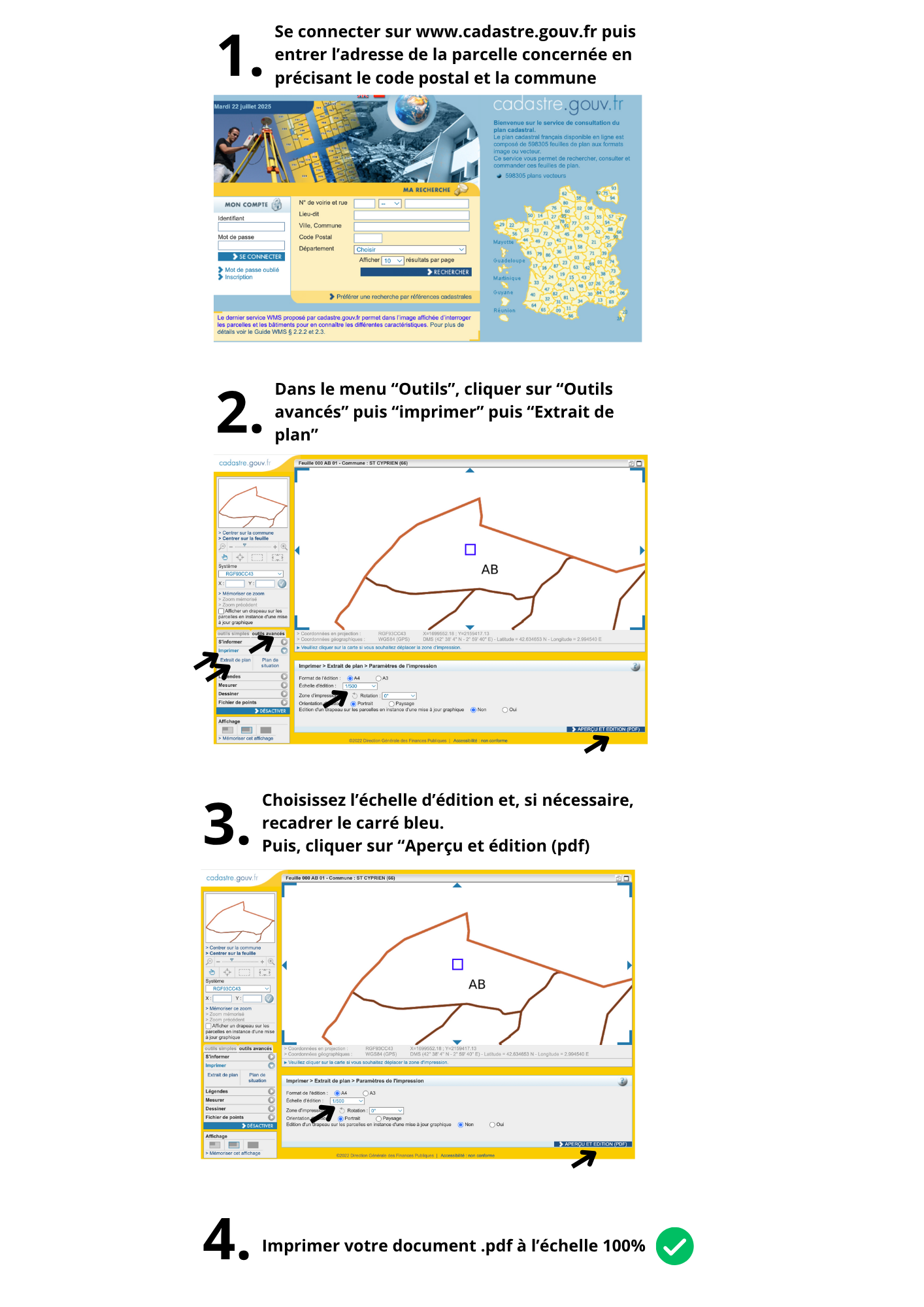 Tuto cadastre.gouv .fr 