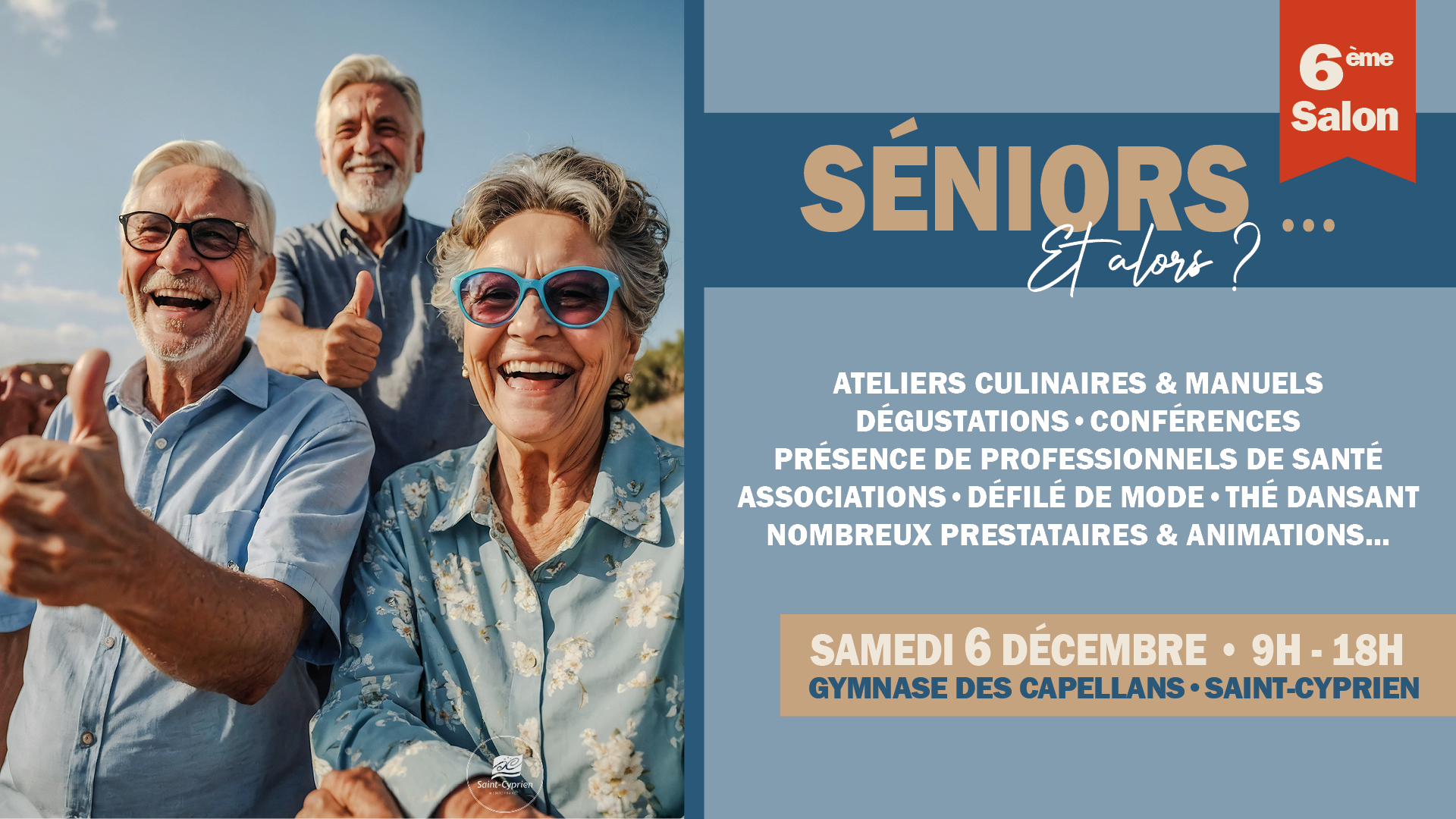 Salon « Séniors… et alors ! » : une journée dédiée au bien-être, à l’information et à la convivialité