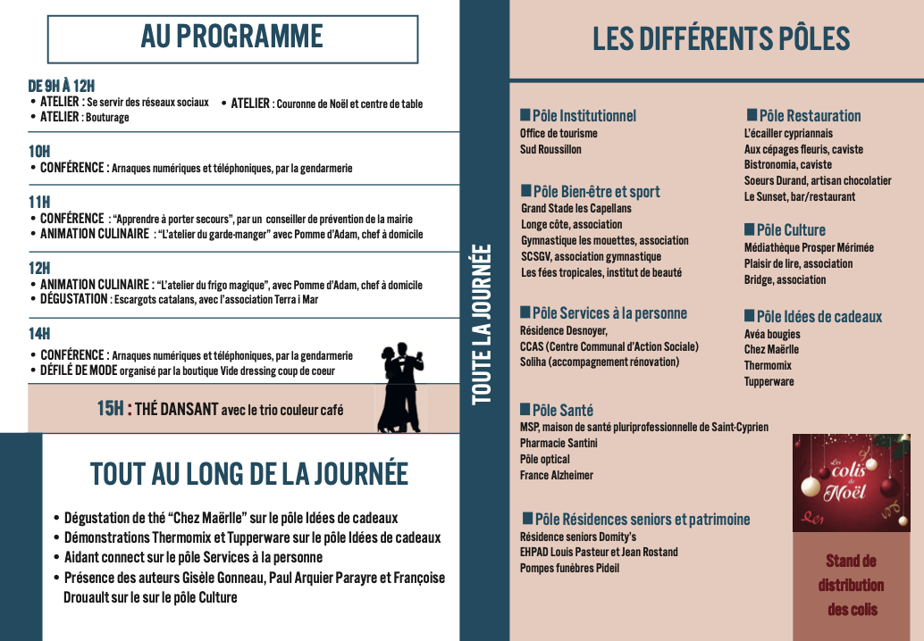 programme salon seniors 2025