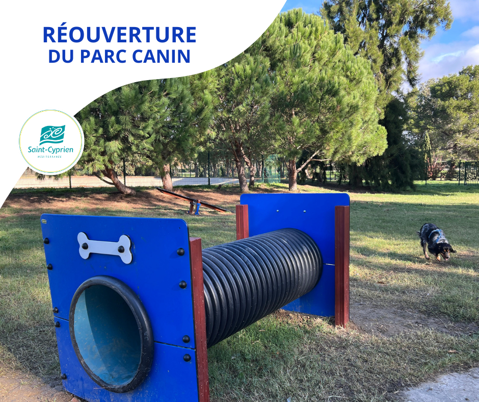 Réouverture du parc canin