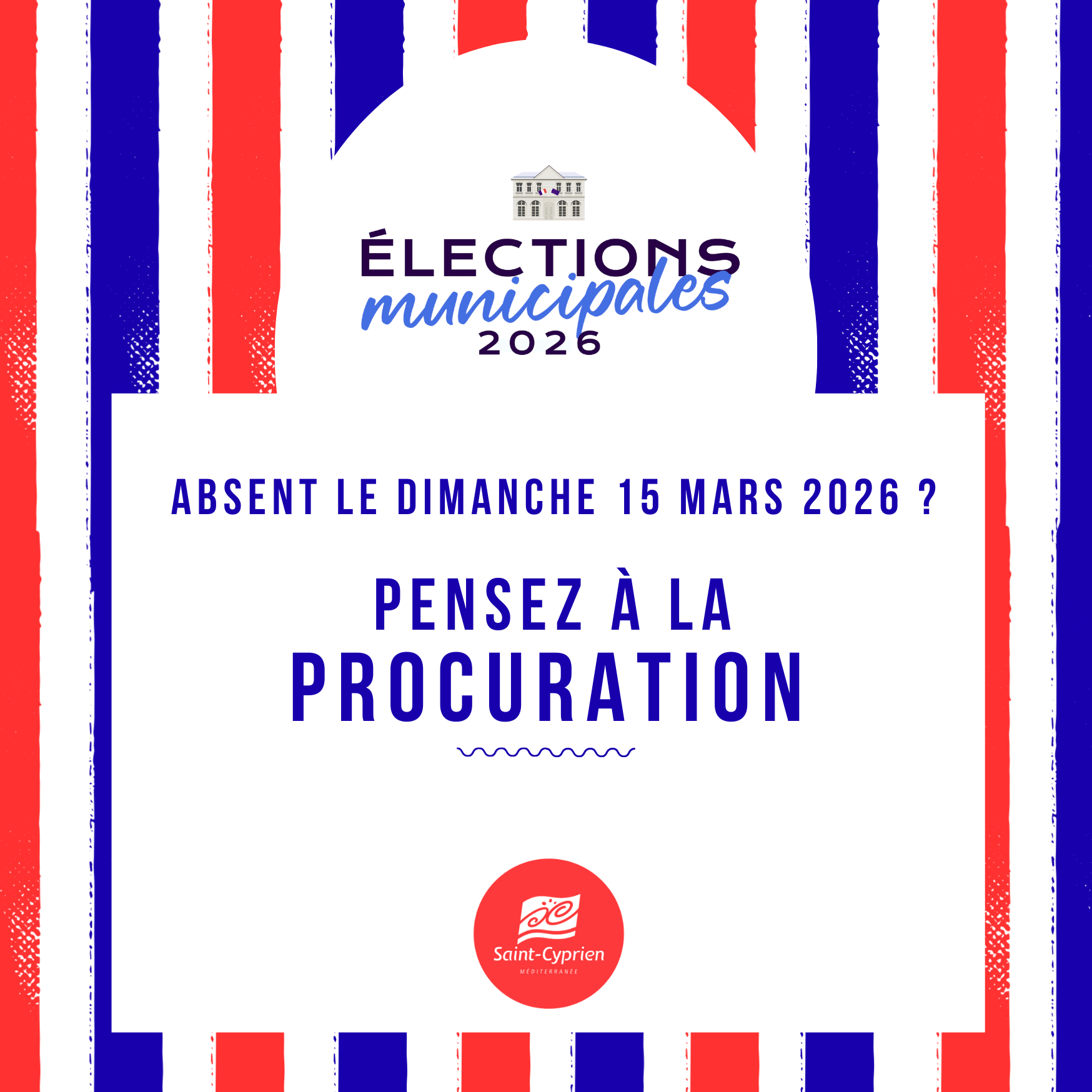 Faire une procuration pour les élections municipales du 15 mars 2026