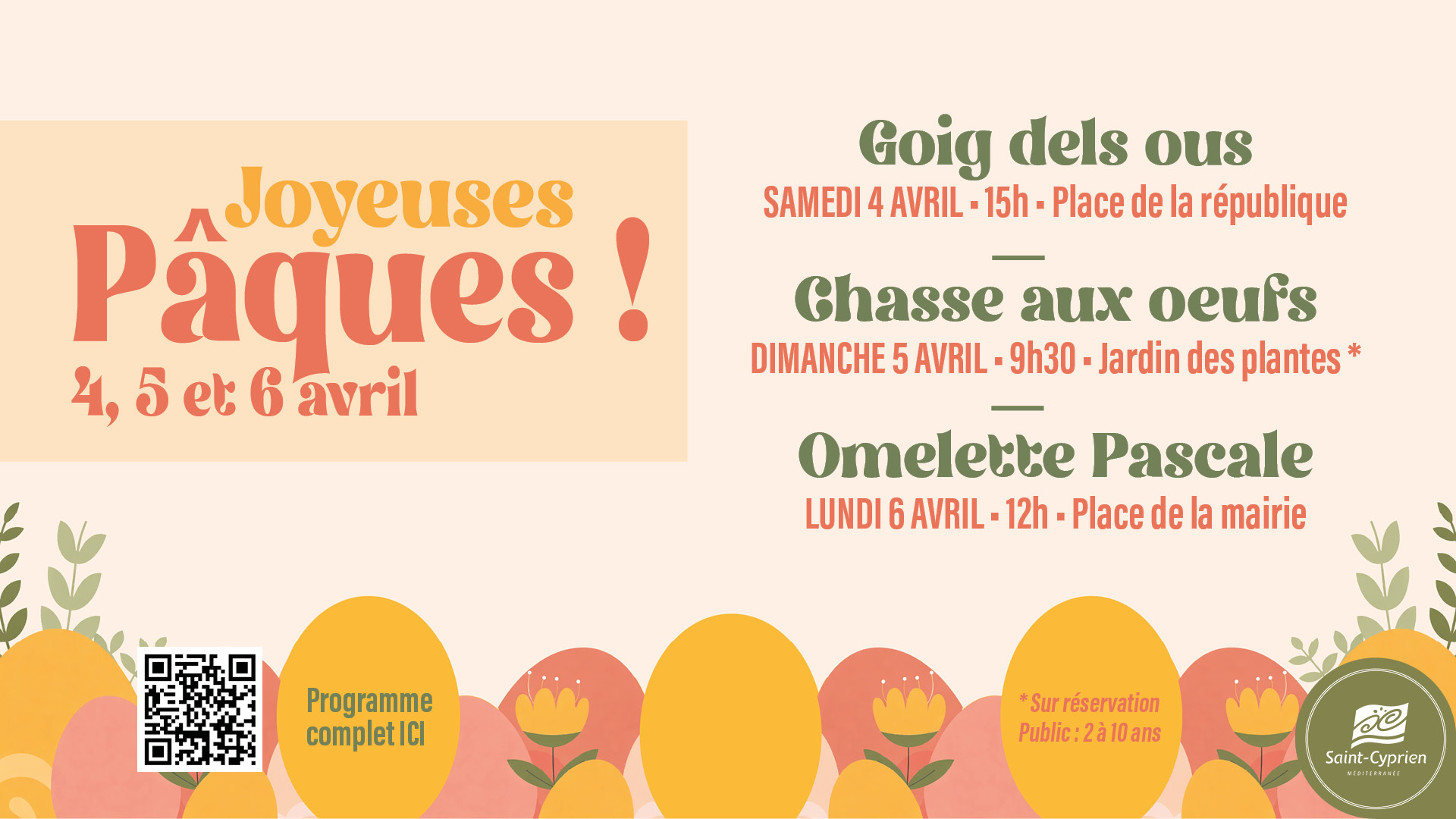 Joyeuses Pâques !