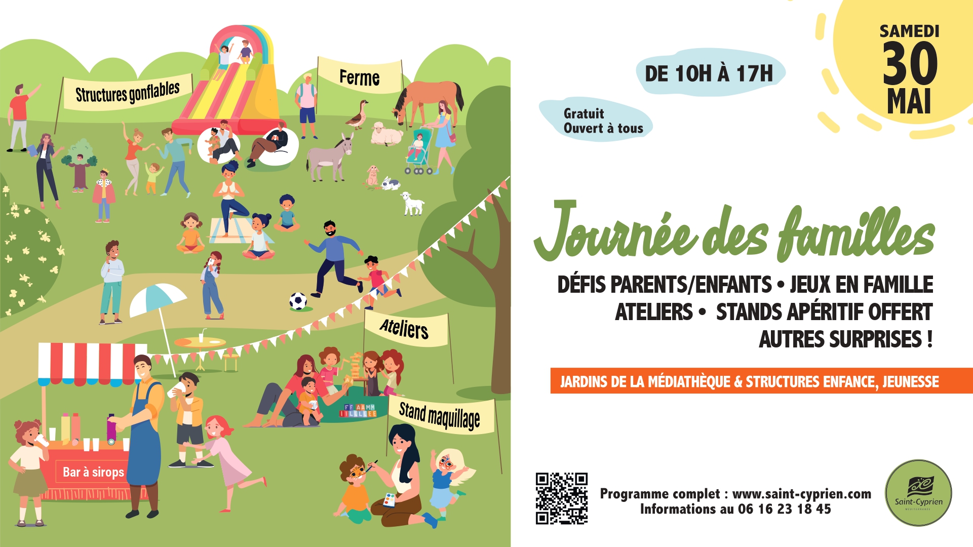 Journée des familles samedi 30 mai