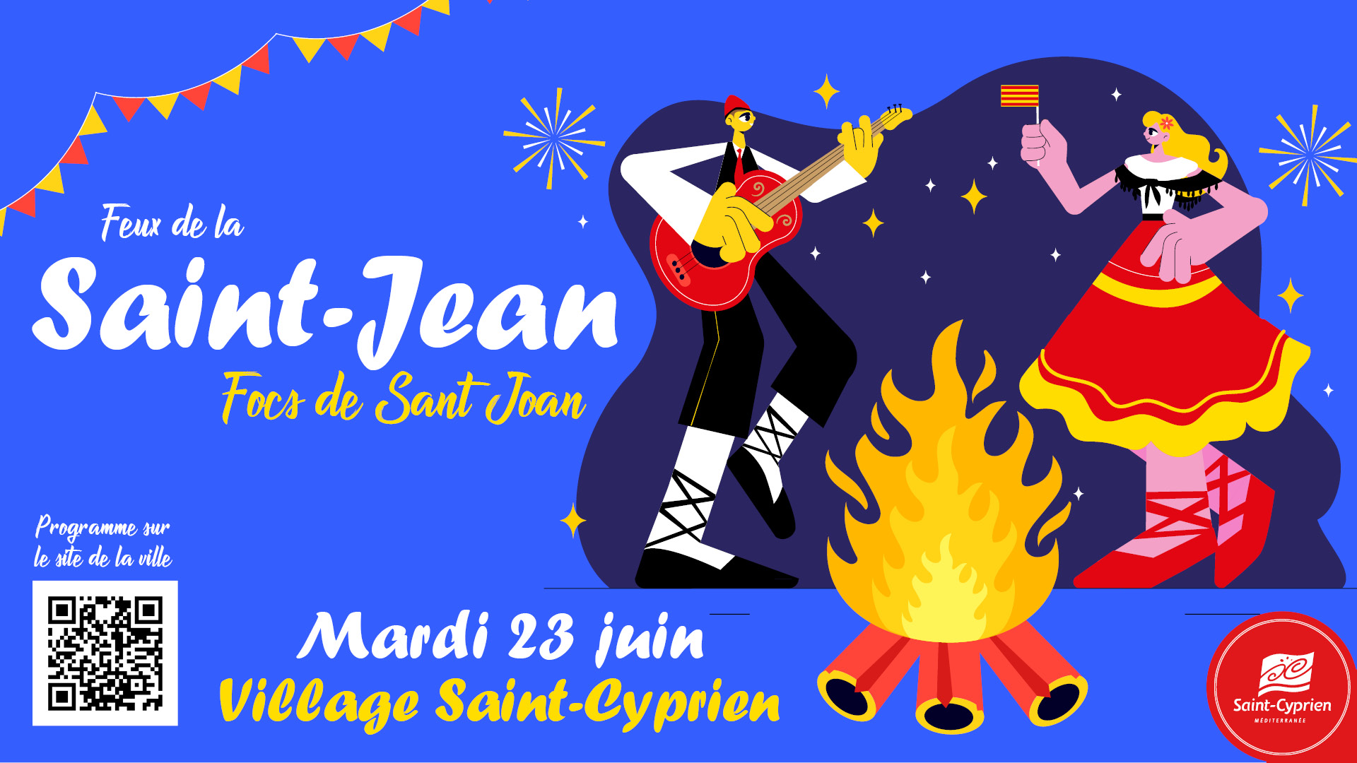 FÊTE DE LA SAINT-JEAN : LE PROGRAMME 🔥